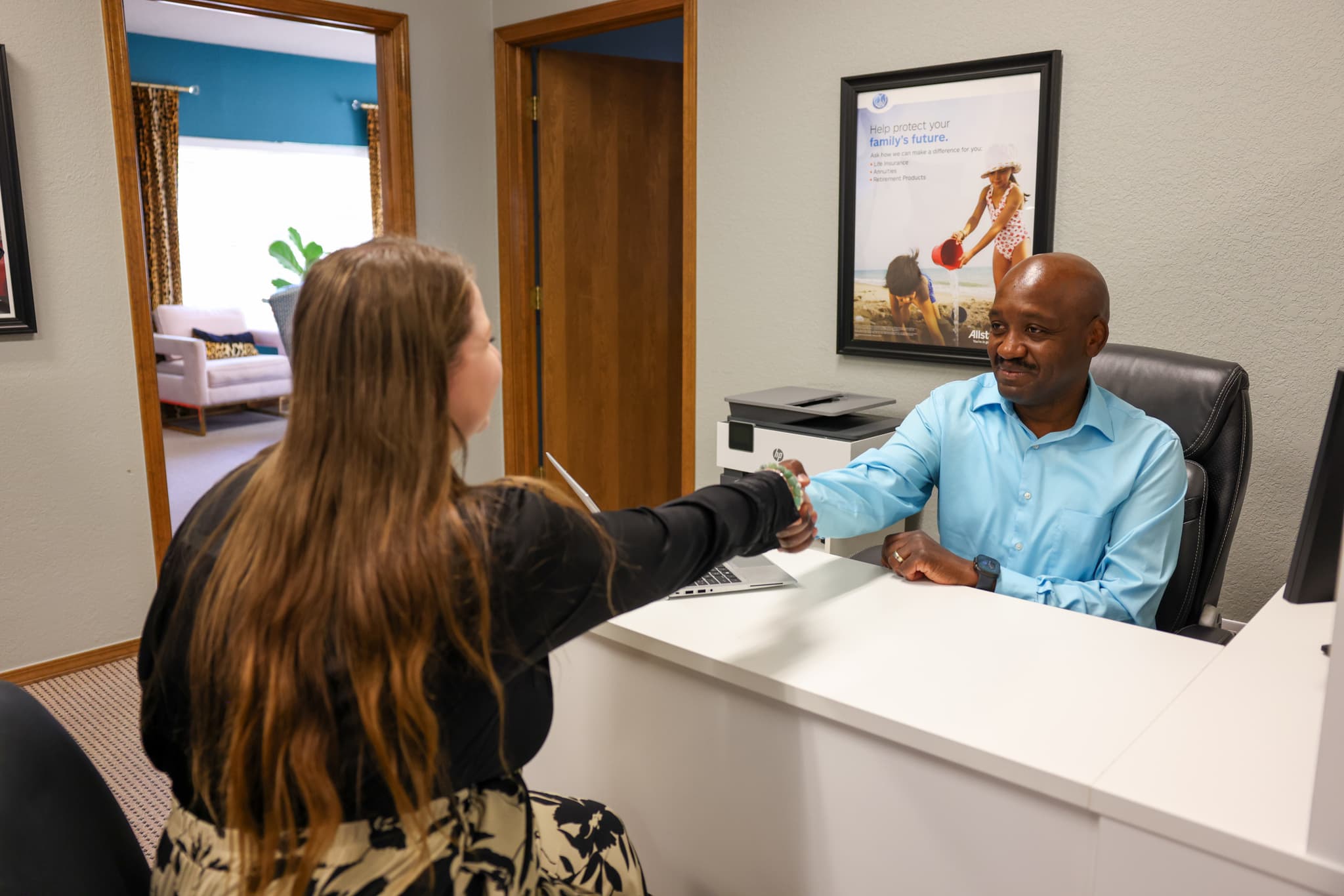 Elise Stansel, owner of Stansel Insurance Agency in Norman, Oklahoma